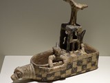 Ceremonial vessel in the shape of a boat, 
Kltepe, 
19th century B.C.