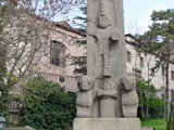 Copy of the Hittite monument of Fasillar, 
from the 13th century B.C.